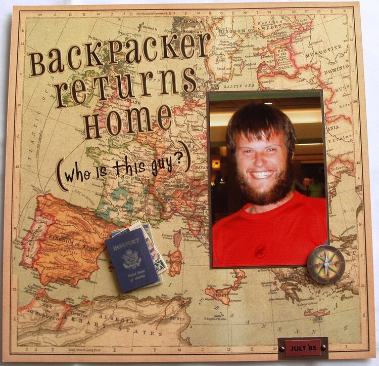 Backpacker returns home