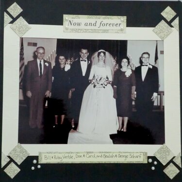 Carol &amp; Don Wedding with their parents