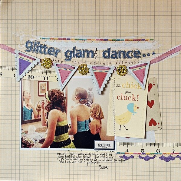 Glitter, glam &amp; dance *JBS April kit*