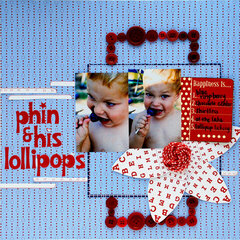 phin and his lollipops