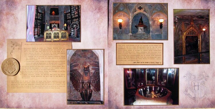 Wizarding World of Harry Potter - Hogwarts Interior (pgs 1-2)