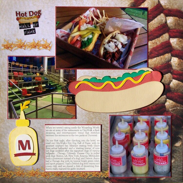 Universal Orlando Resort - Hot Dog Hall of Fame