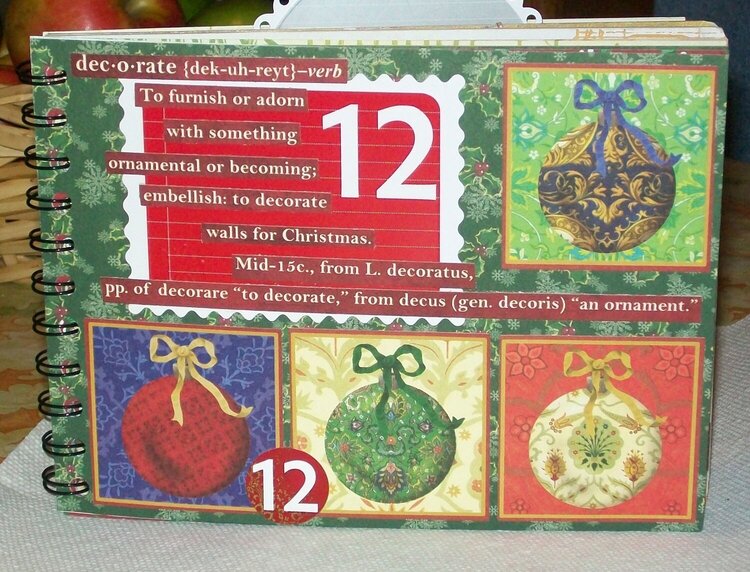 &quot;Countdown to Christmas&quot; mini-album - December 12