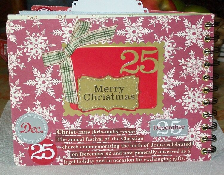 &quot;Countdown to Christmas&quot; mini-album - December 25