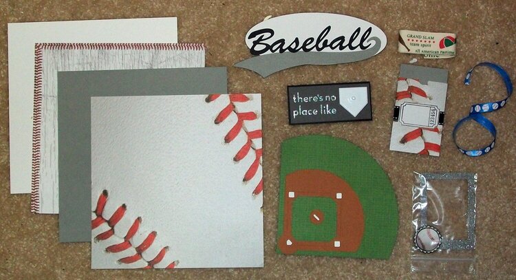 Baseball Kit for March Kit Swap