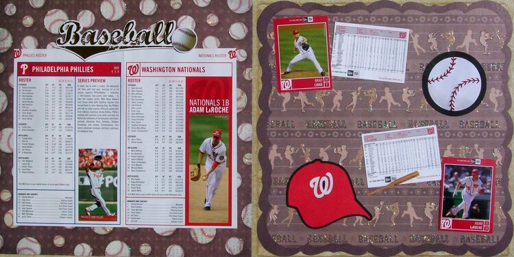 Washington DC 2012 - Pages 40-41 - Nationals/Phillies Baseball Game (pages 2-3)