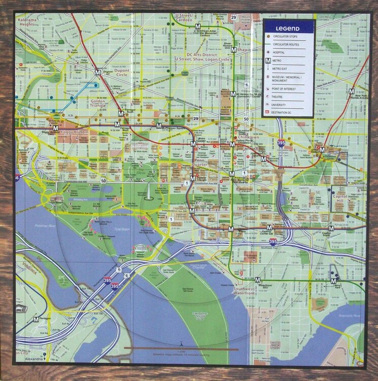 Washington DC 2012 - Page 52 - City Map