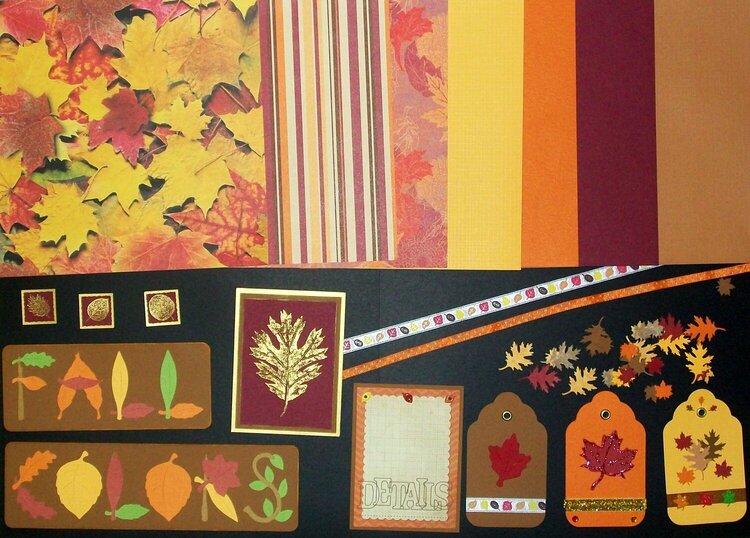Fall Colors Kit for October Kit Swap