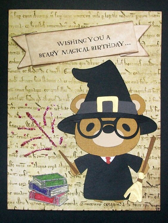 Harry Potter birthday card