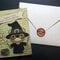 Harry Potter birthday card and Hogwarts letter envelope