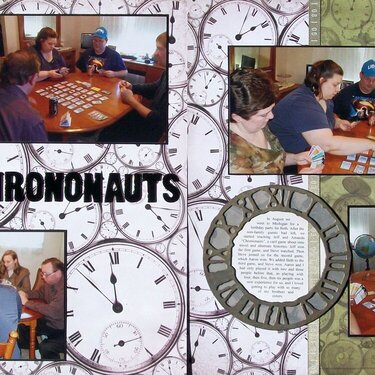 Chrononauts card game