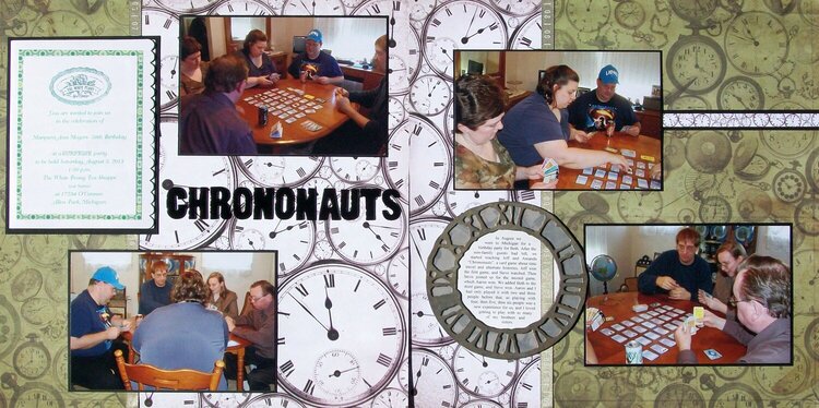 Chrononauts card game