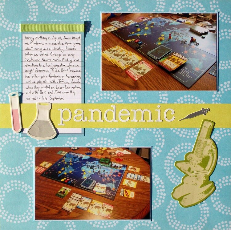 Pandemic, page 1