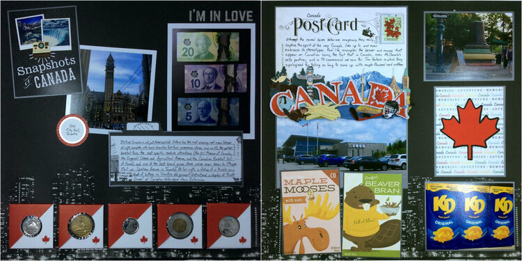 Snapshots of Canada, pages 1 and 2