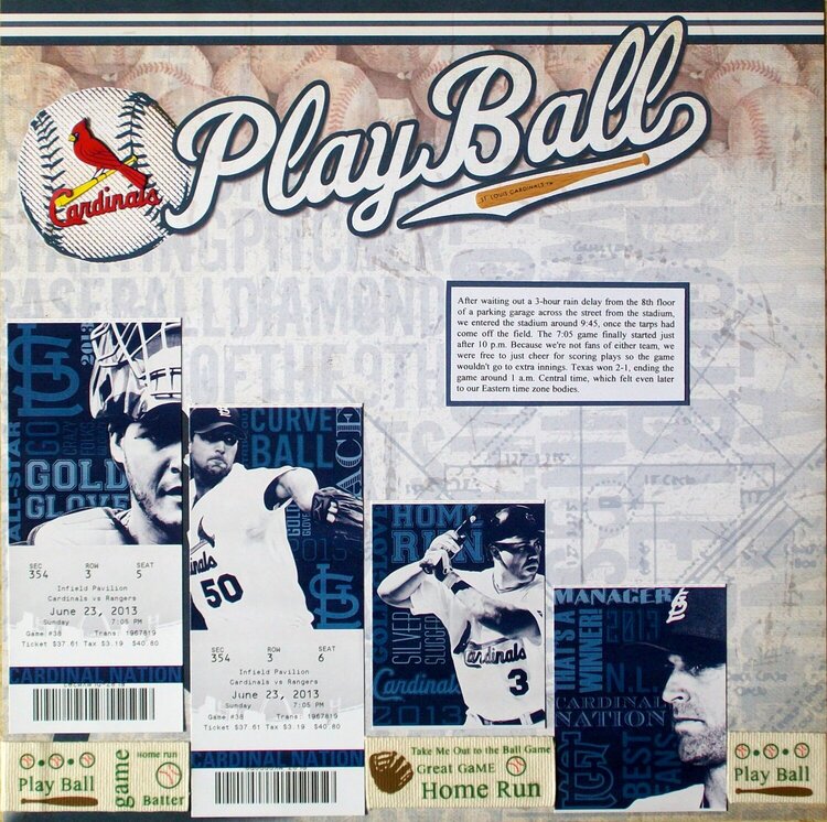 St. Louis 2013 - Baseball Game, page 1