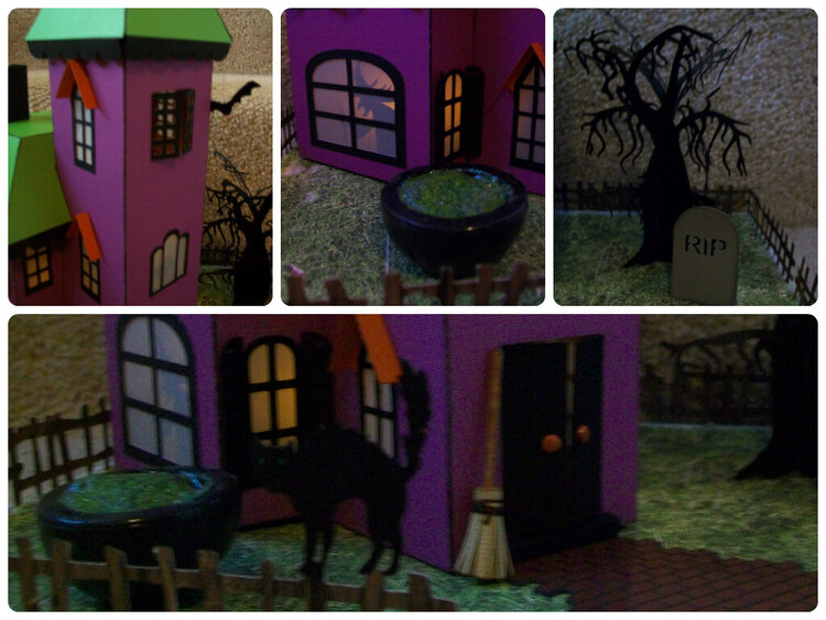 Papercraft Haunted House - Details