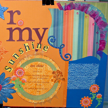 You Are My Sunshine - Right Page