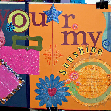 You Are My Sunshine - Side by Side Layout