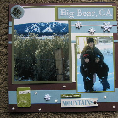 Big bear, page one