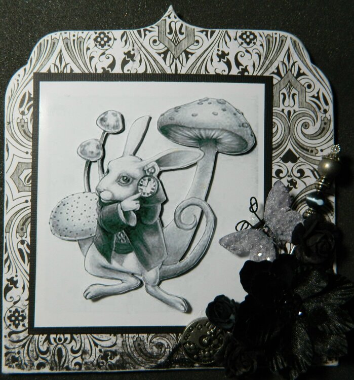 Alice in Wonderland Chipboard Album