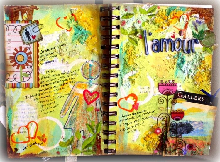 Art Journal pages 1-2