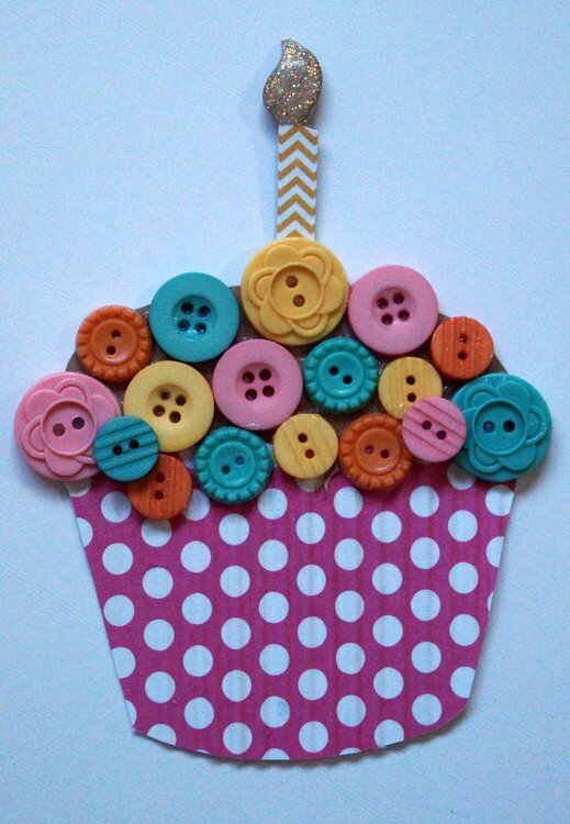 Cupcake Gift Card Holder