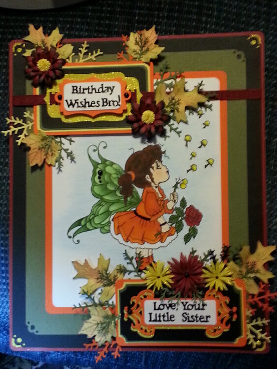 Halloween Birthday card