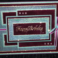 Layered Birthday card