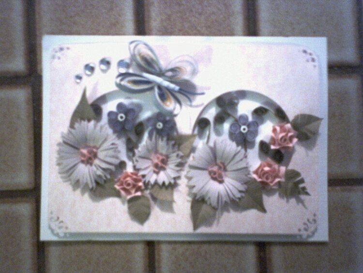 Butterfly&amp;Flower Card