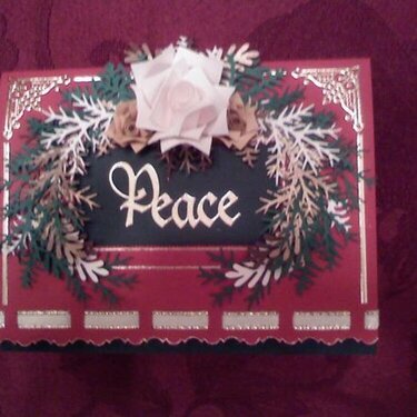 PEACE Christmas card