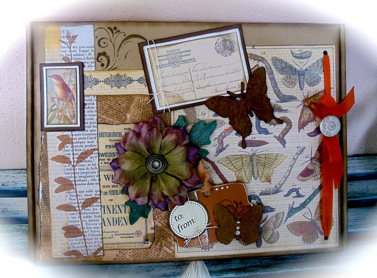 altered box for gift