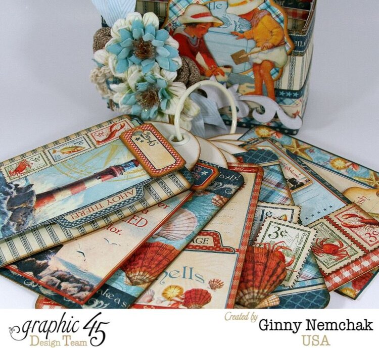 By the Sea Tag Book in a Box