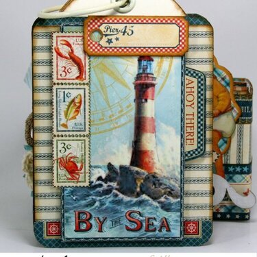 By the Sea Tag Book in a Box