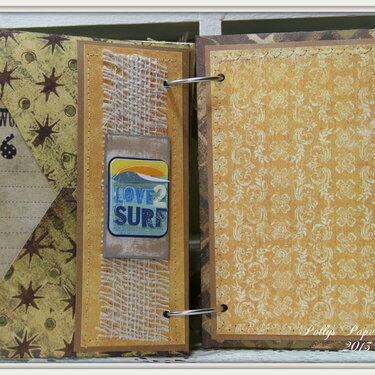 Surf&#039;s Up Mini Album Pages  6 &amp; 7