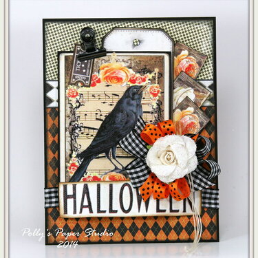 Nevermore Halloween Card