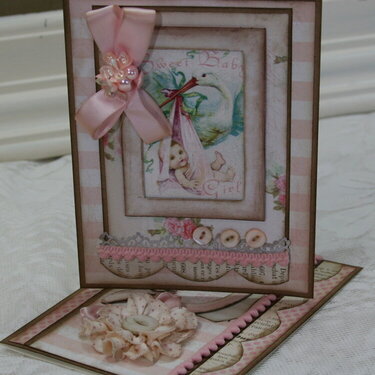 Baby Girl Card