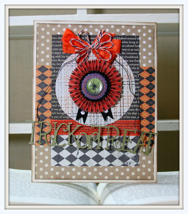 Halloween Trick or Treat Card