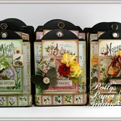 Time To Flourish Perpetual Tag Scrapbook