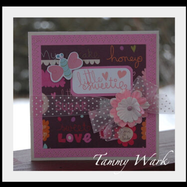 Sweet Cheri Baby Card