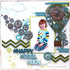 Happy Cool Boy {Creative Embellishments}