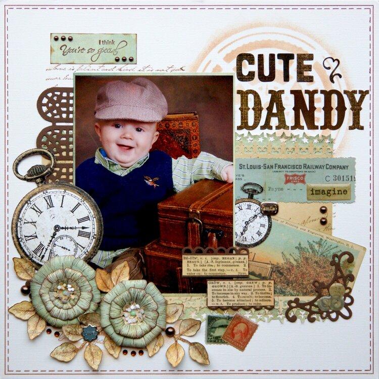 Cute &amp; Dandy {DT work for Heartfelt Creations}