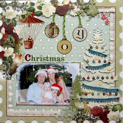 Webster's Pages February Challenge - Christmas Joy