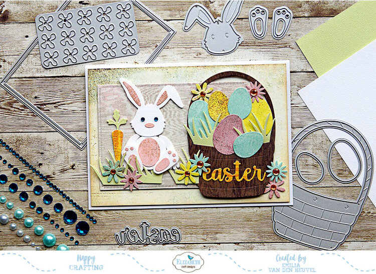 Easter card {Elizabeth Craft Designs}