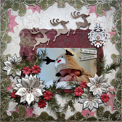 For You At Christmas {DT work for Heartfelt Creations}