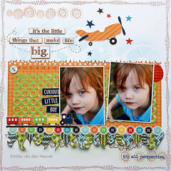 It's the Little Things... {DT work for Scrapbook Challenges}