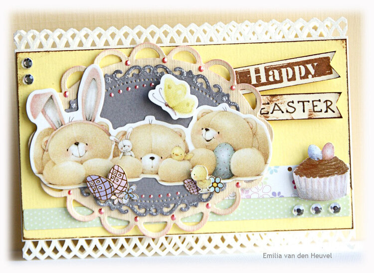 Happy Easter card {Kaboodle Doodle}