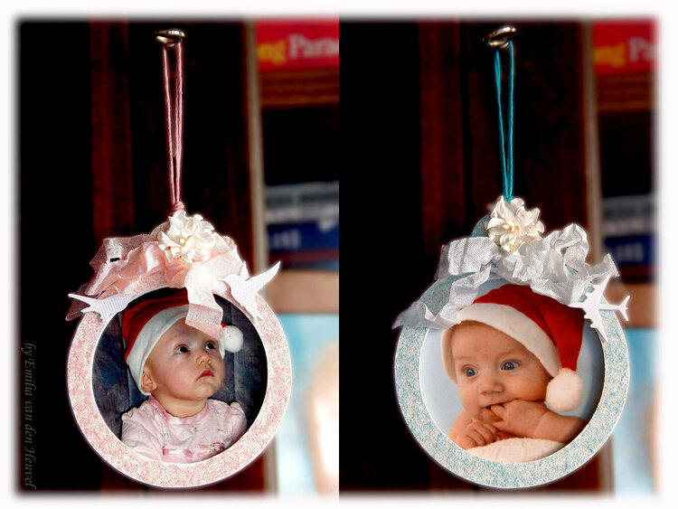 Cute Christmas Baubles {Kaisercraft &amp; Merly Impressions}