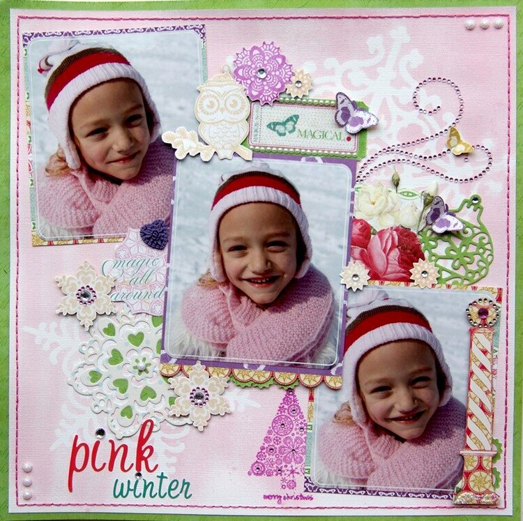 Pink Winter {Webster&#039;s Pages}