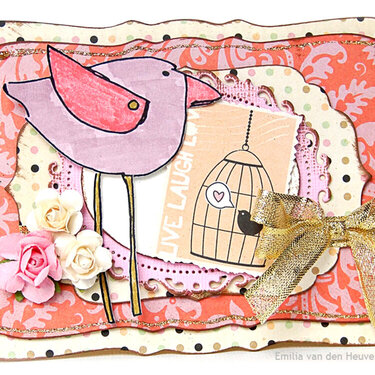 A birthday card {Susan K. Weckesser}