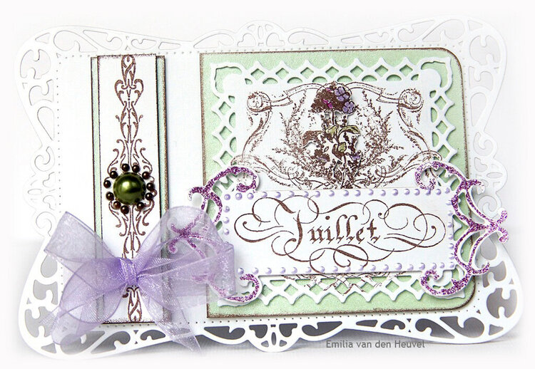 French Months Card &quot;Juillet&quot; {Something Tattered}